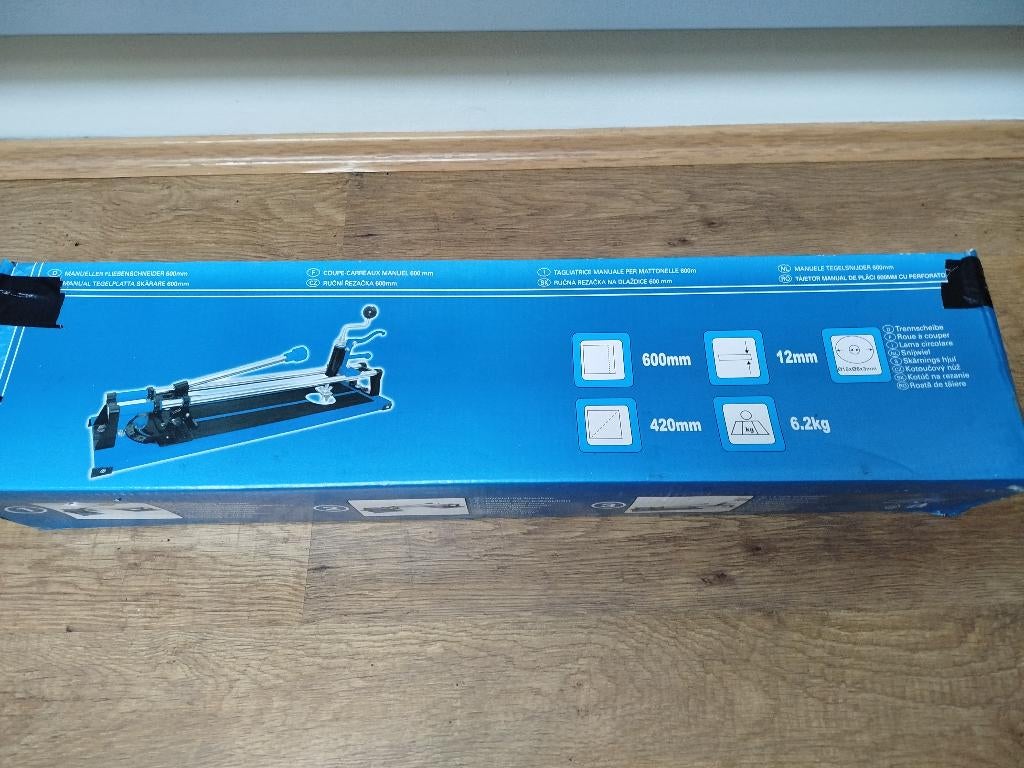 manuele tegelsnijder   600mm, Doe-het-zelf en Verbouw, Tegels, Ophalen, 60 cm of meer, Keramiek, Overige typen