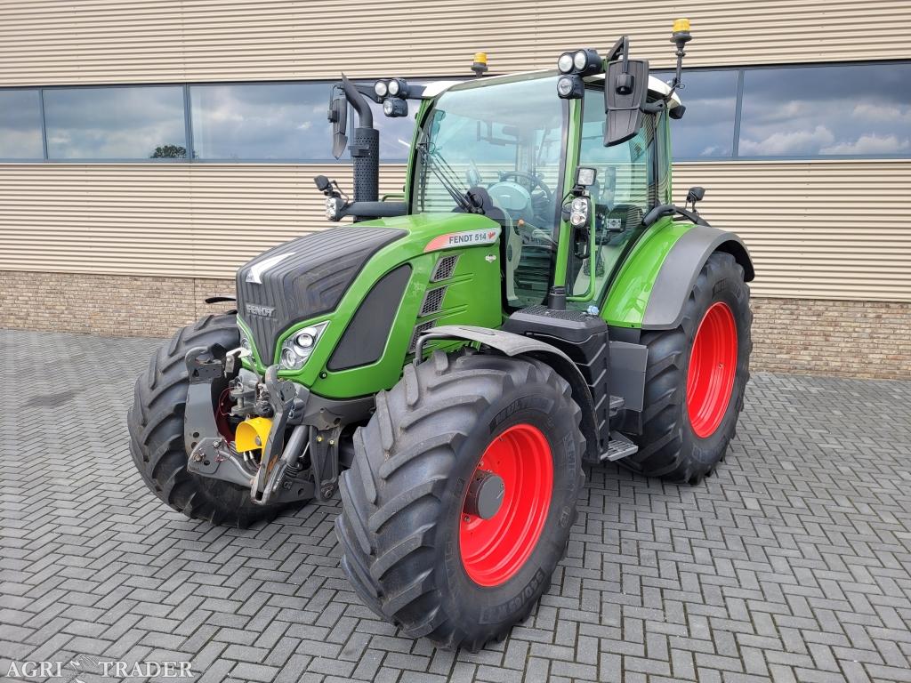 FENDT 514 vario s4 power plus gps 512/516, Zakelijke goederen, Agrarisch | Tractoren, Gebruikt, 2500 tot 5000, Ophalen of Verzenden
