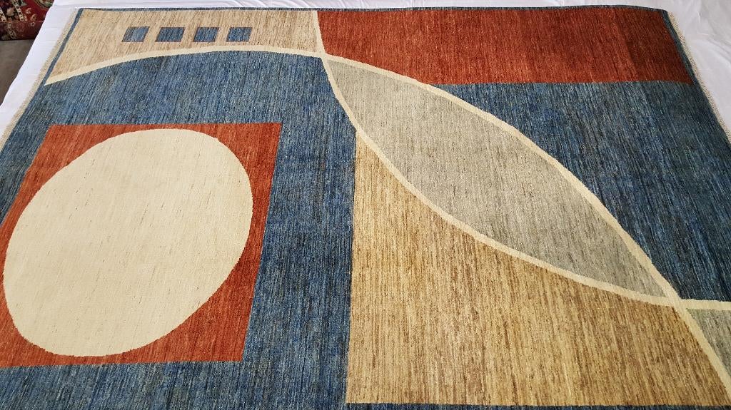 Oosters Modern Gabbeh Perzisch tapijt 292x197/Kleed/35% sale, Www.simatapijten.nl, Beige, 150 tot 200 cm, Ophalen of Verzenden