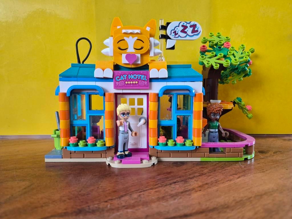 Lego Friends Kattenhotel (41742), Ophalen of Verzenden, Zo goed als nieuw