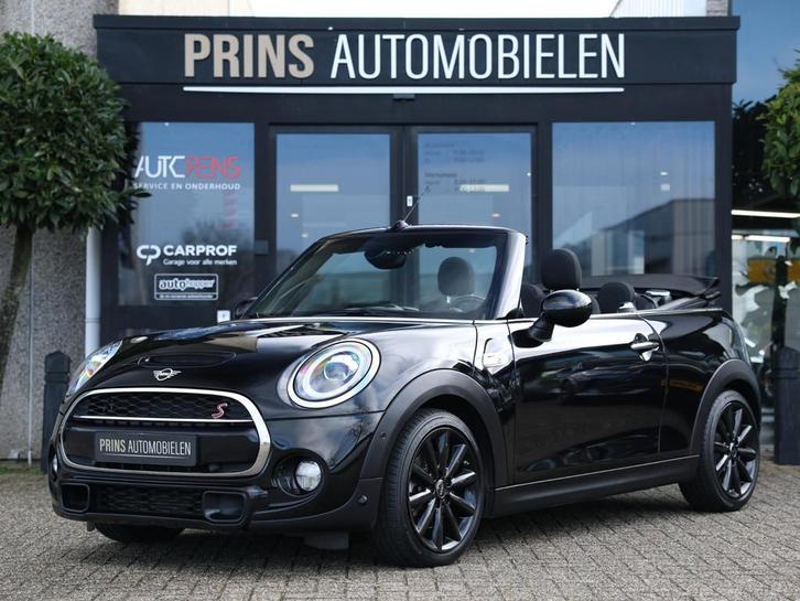 Mini Cabrio 2.0 Cooper S|UnionJack|Facelift|Sfeer|LED, Auto's, Mini, Bedrijf, Te koop, Cabrio, ABS, Airbags, Airconditioning, Alarm