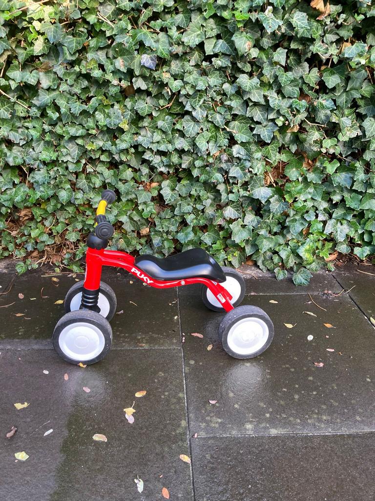Puky Loopfiets Rood, Kinderen en Baby's, Speelgoed | Buiten | Voertuigen en Loopfietsen, Ophalen, Gebruikt, Loopfiets