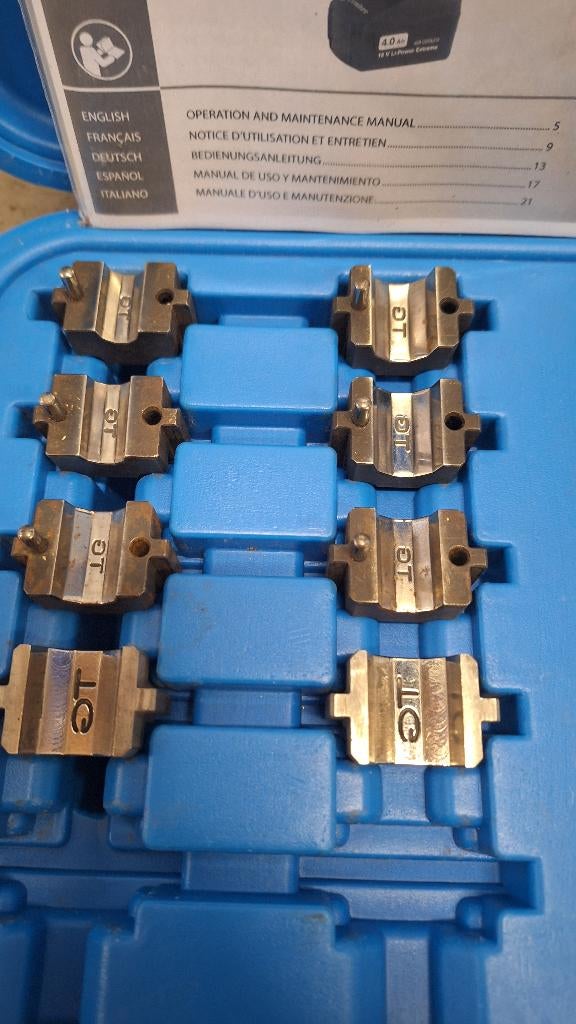 Cembre B500 Airco accu perstang Fast pipe systemen., ., Nieuw, Ophalen of Verzenden, .