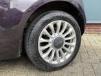 Fiat 500 0.9 TwinAir Turbo Popstar *airco *lichtmet. *paars, Voorwielaandrijving, Stof, Gebruikt, Overige kleuren