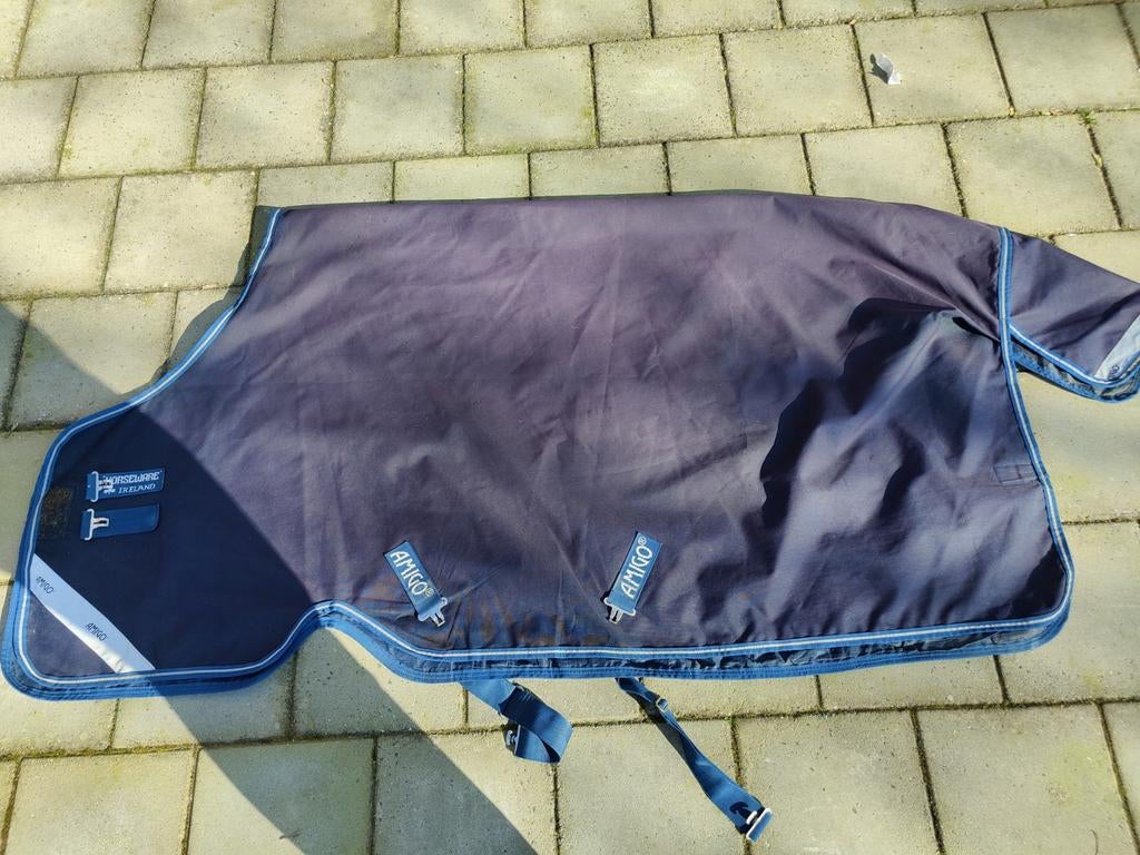 Amigo bravo 12 light regendeken maat 190 / 6.3 0 gram, Dieren en Toebehoren, Paarden en Pony's | Dekens en Dekjes, Ophalen of Verzenden