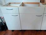 2 Bruynzeel keukenkastjes, Ophalen, Gebruikt, 50 tot 100 cm, Minder dan 50 cm