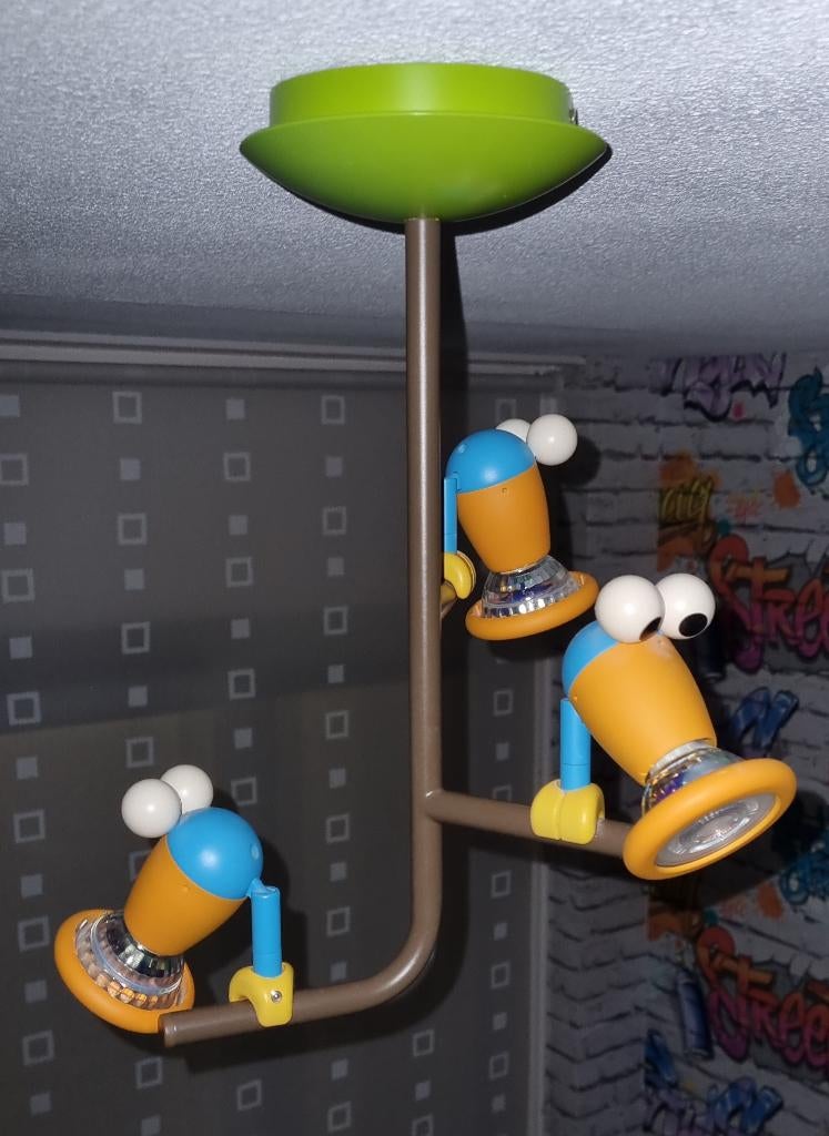 Birdy spots plafondlamp van Massive, Huis en Inrichting, Lampen | Plafondlampen, Zo goed als nieuw, Kunststof, Ophalen