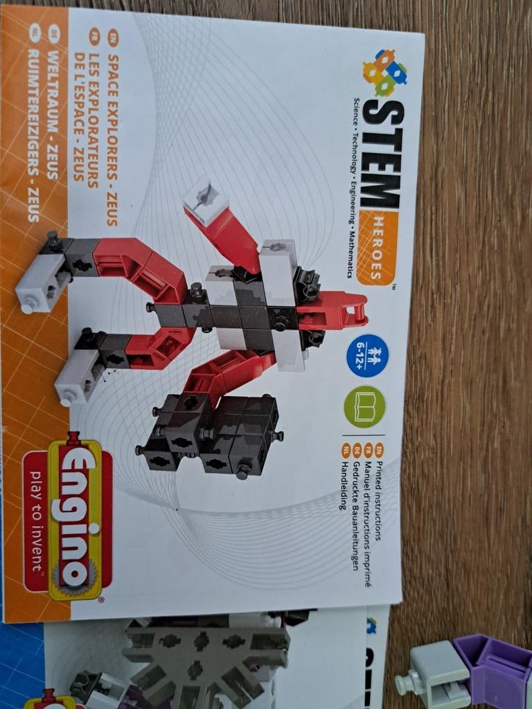 Stem heroes bouwblokken, Ophalen of Verzenden, Zo goed als nieuw, Overige merken