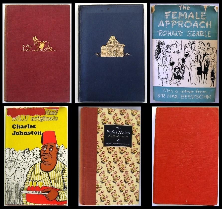 [Humor] 6 boeken o.a. The Female Approach - Psycho-Babycraft, Ophalen of Verzenden