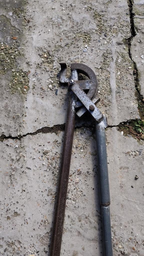 Zeer solide 22mm buigtang, Ophalen