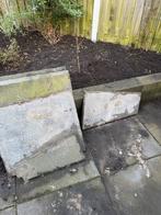 Gratis tuintegels groot 60 x 60, Tuin en Terras, Tegels en Klinkers, Ophalen, Gebruikt, Minder dan 5 m², Beton