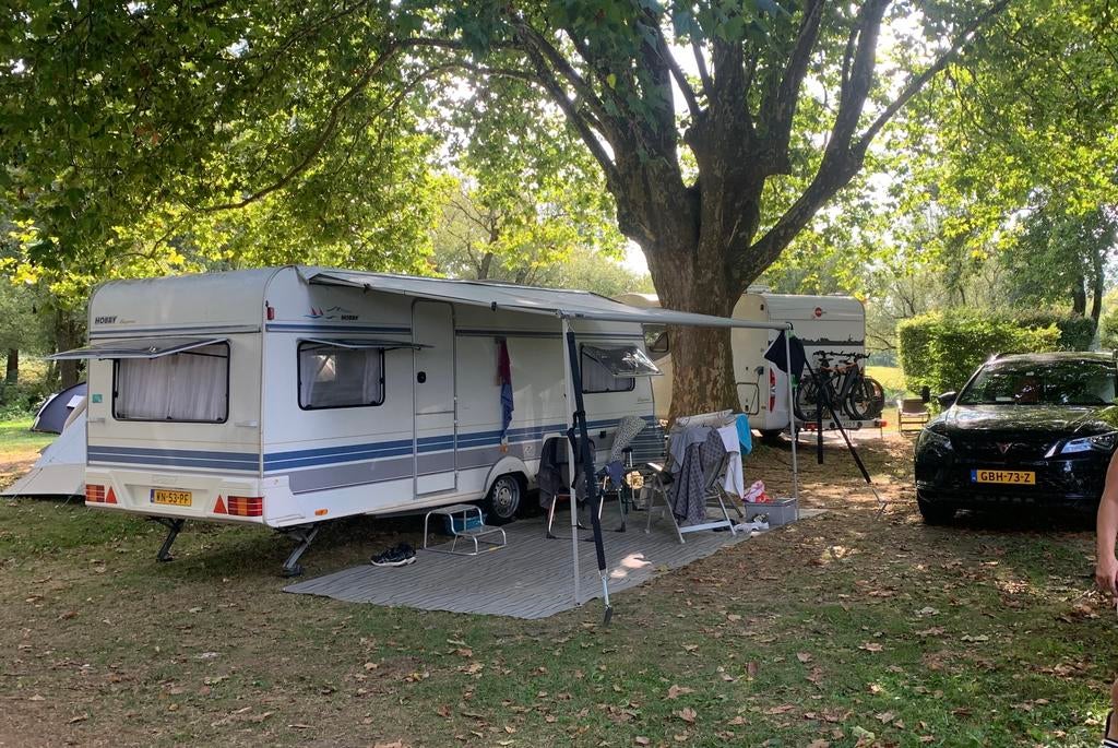 Zakluifel 4 meter, zijwand sunblocker, Caravans en Kamperen, Caravan accessoires, Ophalen, Gebruikt