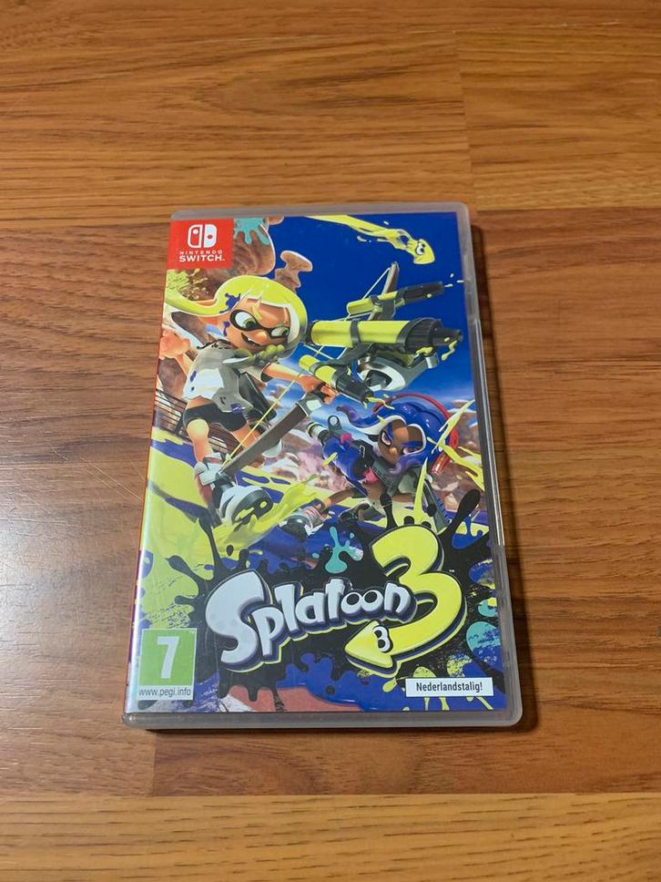 Splatoon 3 | Nintendo Switch, Spelcomputers en Games, Games | Nintendo Switch, Zo goed als nieuw, 1 speler, Vanaf 7 jaar, Ophalen of Verzenden