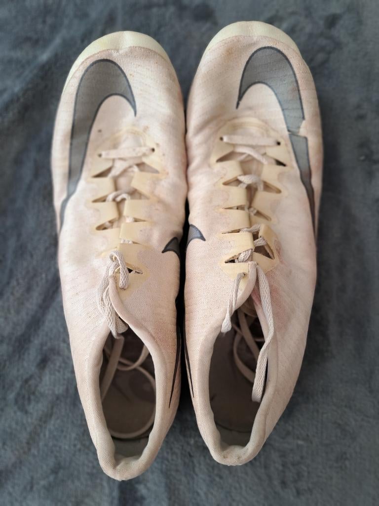 Sprintspikes Nike  maat 46, Ophalen of Verzenden, Gebruikt, Hardloopschoenen, Nike