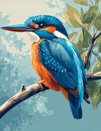 Ijsvogel opgezet op aanvraag, Ophalen of Verzenden, Zo goed als nieuw, Vogel, Opgezet dier