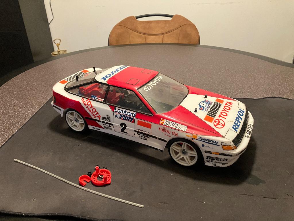 Tamiya TA01 Toyota Celica GT-4, Elektro, Gebruikt, Ophalen of Verzenden, Schaal 1:10
