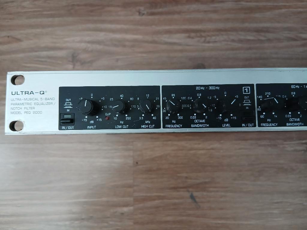 UltraQ van Behringer te koop, Muziek en Instrumenten, Mengpanelen, Ophalen of Verzenden, Gebruikt, Minder dan 5 kanalen