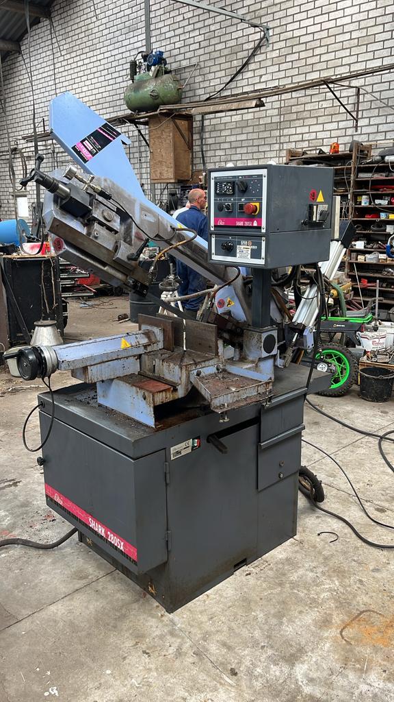Lintzaag MEP Shark 280sx: Krachtige Metaalzaagmachine, Ophalen, Gebruikt, 70 mm of meer, Lintzaag