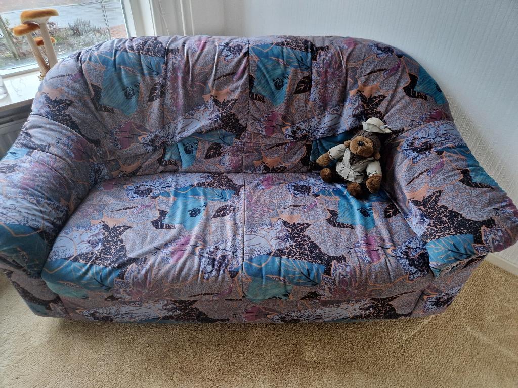 bank, Huis en Inrichting, Banken | Bankstellen, Ophalen, Gebruikt, 150 tot 200 cm, Tweepersoons