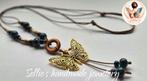 🦋 Sellie's handmade jewelery 🦋, Sieraden, Tassen en Uiterlijk, Kettingen, Met hanger, Overige kleuren, Nieuw, Ophalen of Verzenden