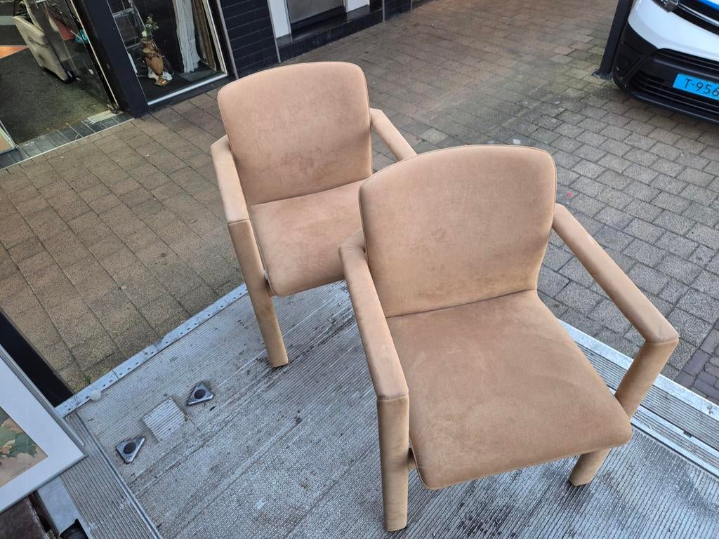 Tekoop 2 leolux stoelen nette staat, Ophalen, Zo goed als nieuw, Stof