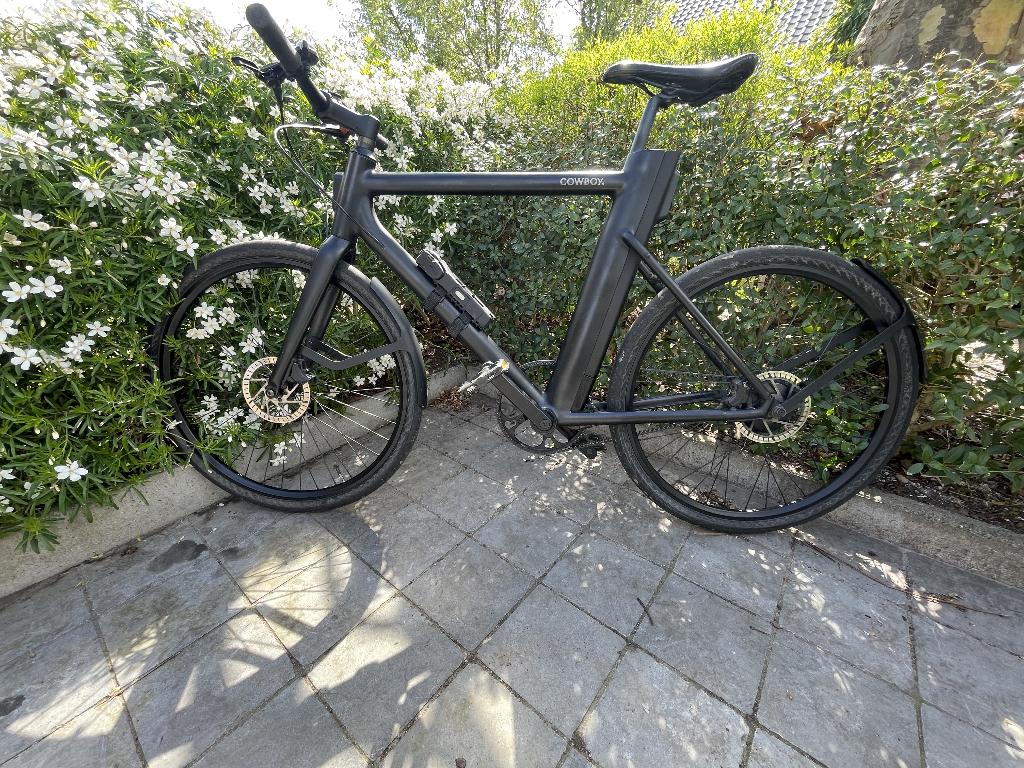 Cowboy 2 fiets, Fietsen en Brommers, Elektrische fietsen, Ophalen, Gebruikt, 55 tot 59 cm, 30 tot 50 km per accu