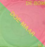DOE MAAR - DE BOM, Cd's en Dvd's, Vinyl Singles, Ophalen of Verzenden, Gebruikt, Nederlandstalig