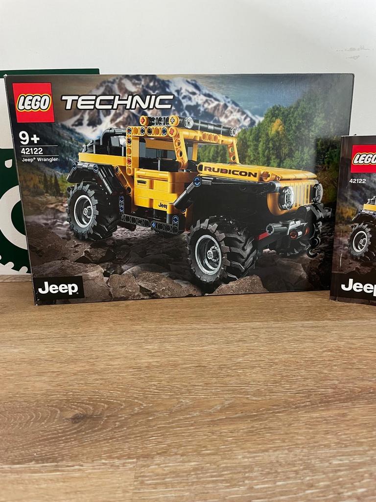 Lego Technic Jeep Wrangler 42122 - Zo goed als nieuw, Ophalen of Verzenden, Zo goed als nieuw, Complete set, Lego