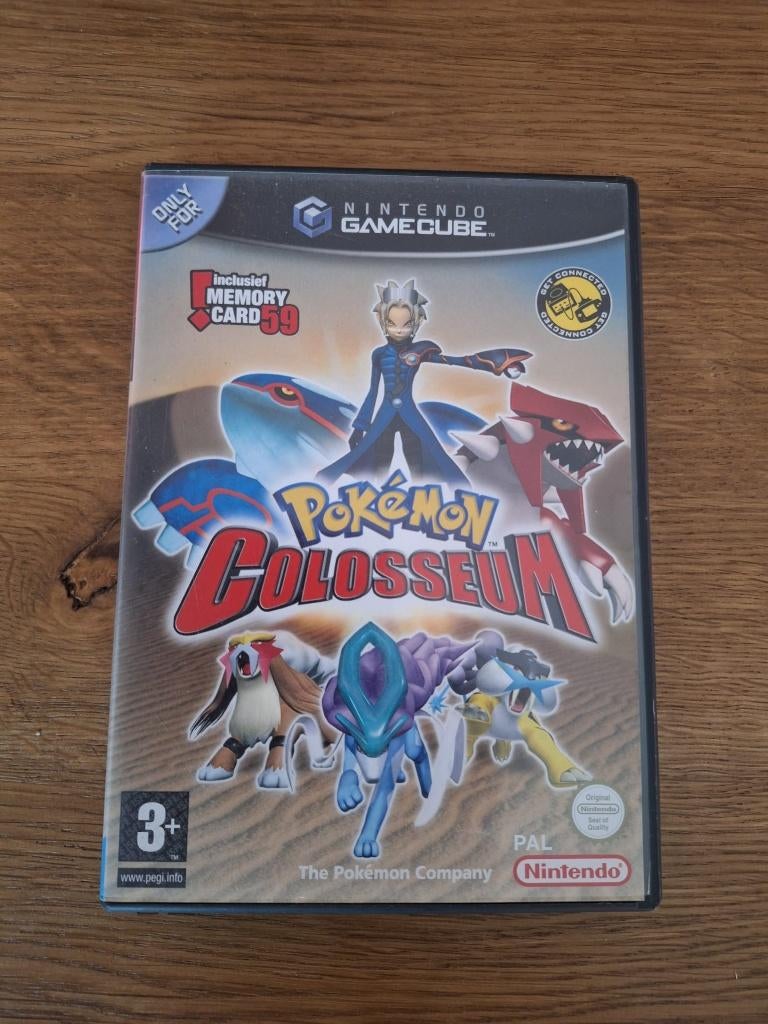 Pokémon Colosseum GameCube, Spelcomputers en Games, Games | Nintendo GameCube, Gebruikt, Avontuur en Actie, 1 speler, Vanaf 3 jaar
