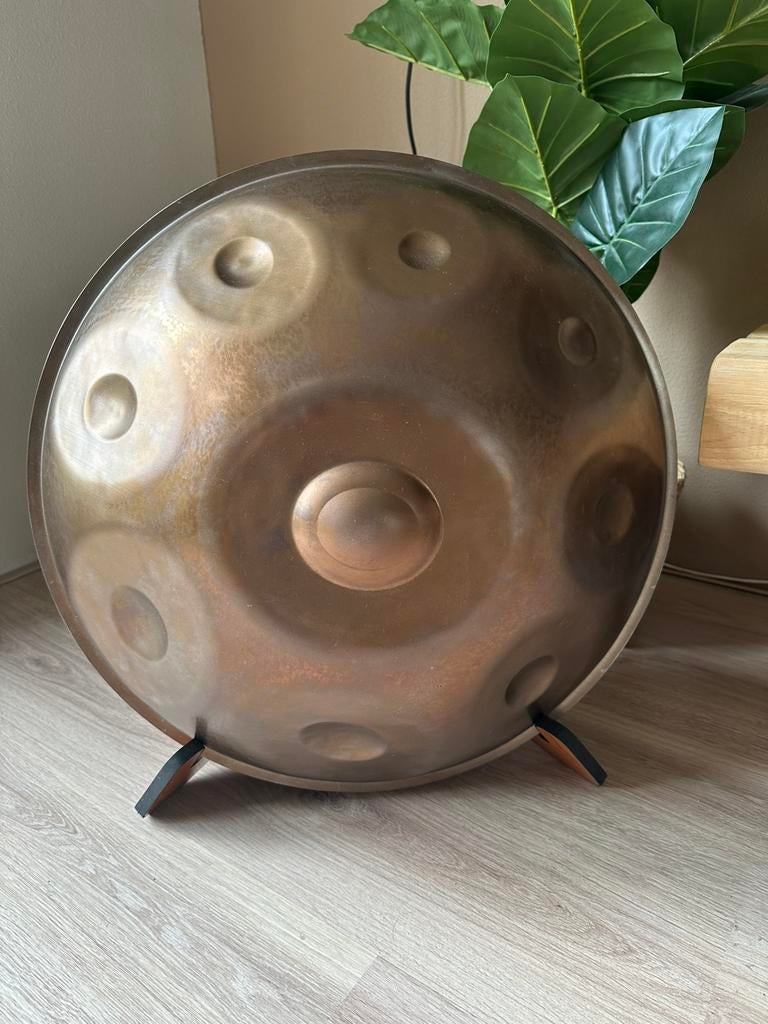 SYNC Pro-Line handpan – A Celtic (met 2 bodemtonen), Muziek en Instrumenten, Ophalen, Zo goed als nieuw, Melodische percussie