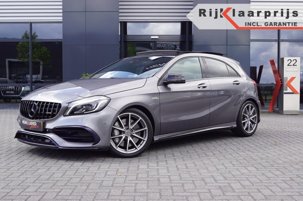 Mercedes-benz A-KLASSE A45 AMG 4Matic Stage 1/ Downpipe/ Pan, Automaat, Gebruikt, Met garantie (alle), Bedrijf