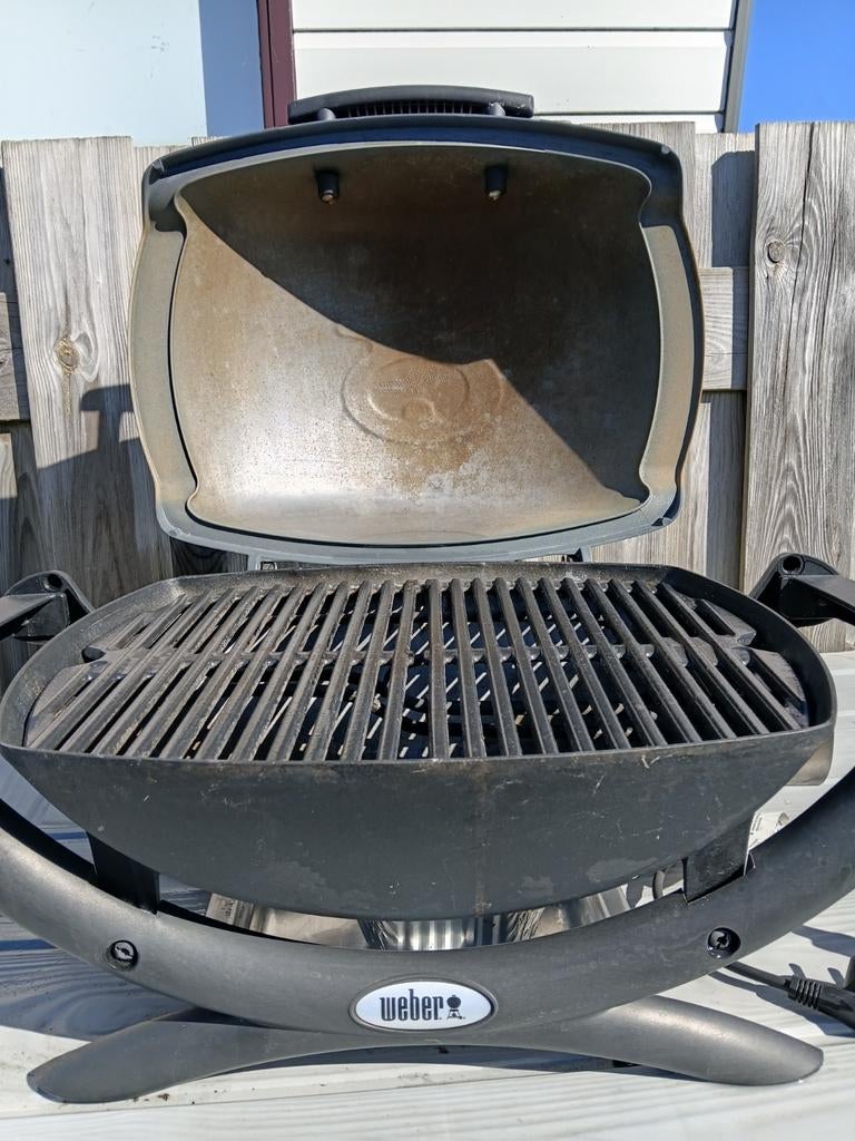 Weber elektrische bbq, Ophalen of Verzenden, Gebruikt, Weber