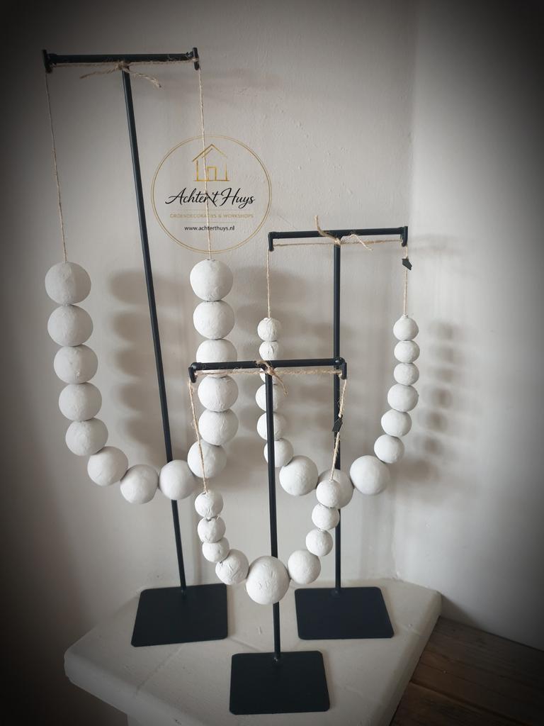 Metalen ketting frame  - sieraden houder  - standaard, Ophalen of Verzenden, Nieuw, Metaal