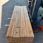 Massief grenen vloer 35m2 vloerdelen 19,3 cm breed, Ophalen, Gebruikt, Vloerdelen of -planken, 10 m² of meer