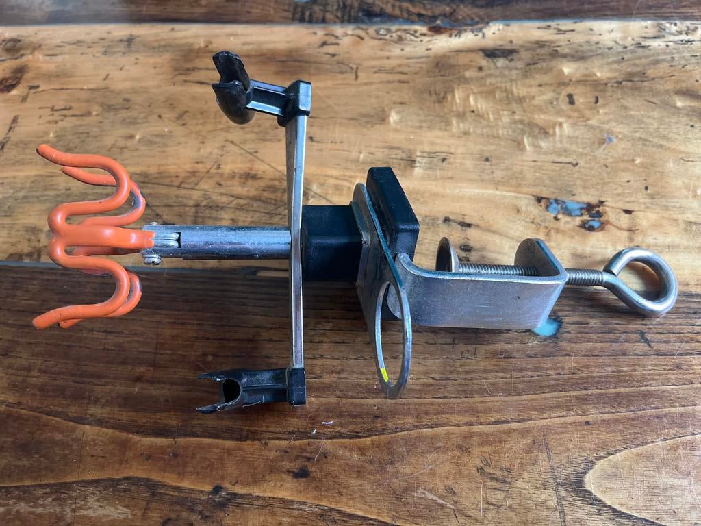 Airbrush steun met klem, Ophalen of Verzenden, Gebruikt
