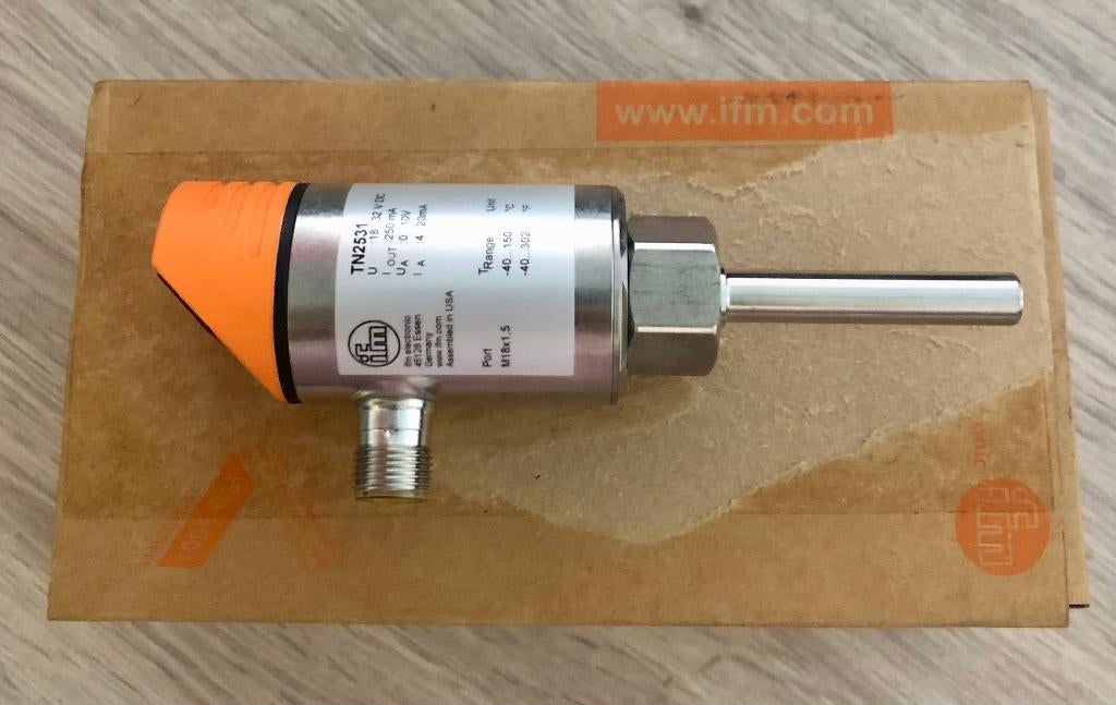 IFM - Temperatuur Sensor - TN2531 - TN-013KCBD10-MFRKG/US, Hobby en Vrije tijd, Elektronica-componenten, Ophalen of Verzenden