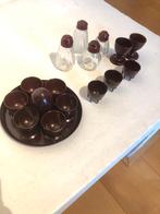 Bakelieten eierset Bakeliet, Ophalen of Verzenden