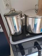 Pannen, Ophalen, Zo goed als nieuw, Rvs, Pannenset