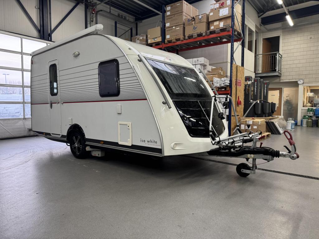 Kip Isa White 41 TDB VOORTENT-MOVER-LUIFEL, Caravans en Kamperen, Kip, Bedrijf, Treinzit, Tot en met 3