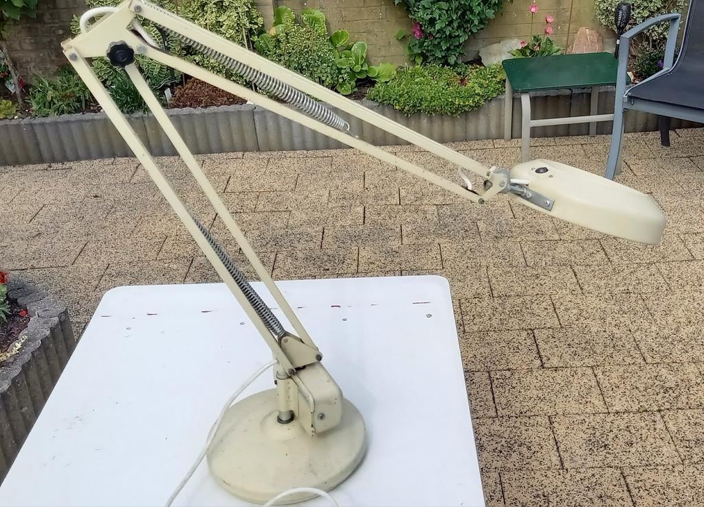 Hobby/handwerklamp met vergrootglas, Ophalen, Gebruikt, Vergrootglas of Loep