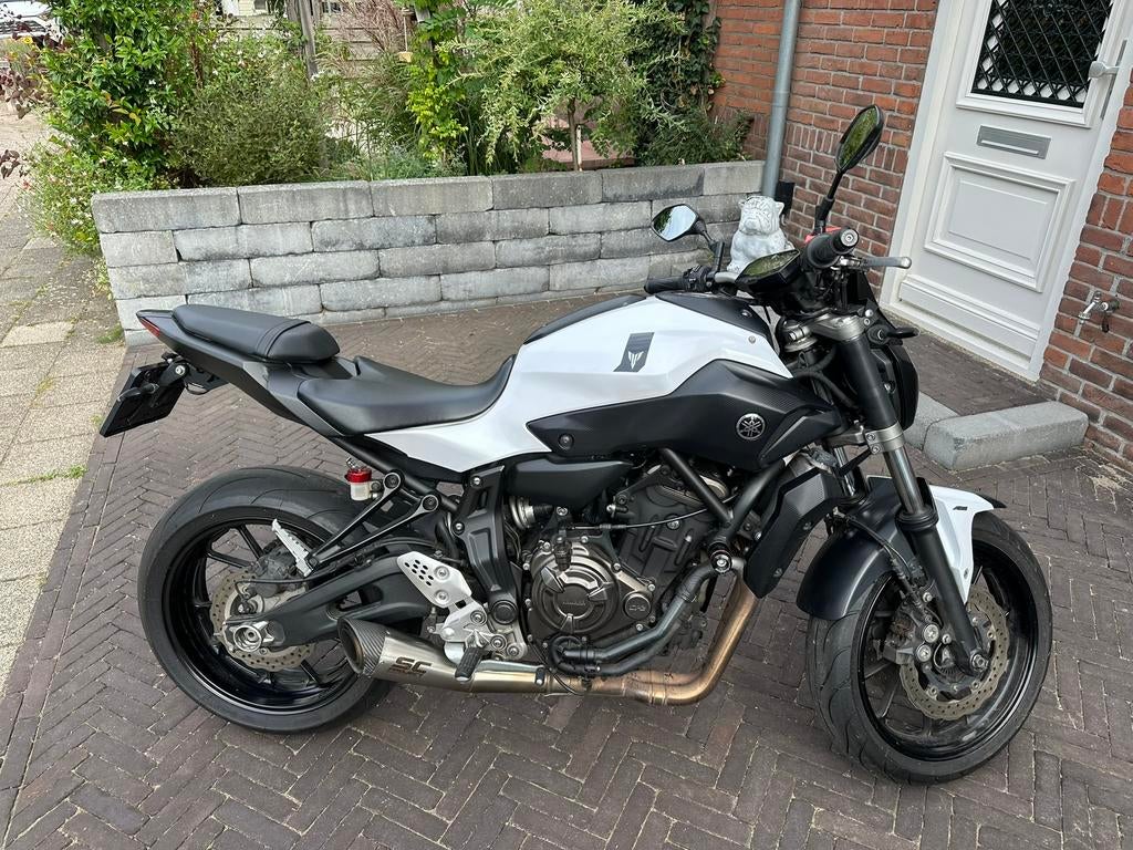 Yamaha MT-07 2017 • 35 kW (A2), 2 cilinders, Gebruikt, Particulier, Minimaal motorrijbewijs A2