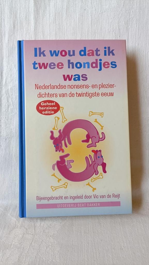 Reijt, Vic van de - Ik wou dat ik twee hondjes was, Boeken, Gedichten en Poëzie, Zo goed als nieuw, Meerdere auteurs, Ophalen of Verzenden