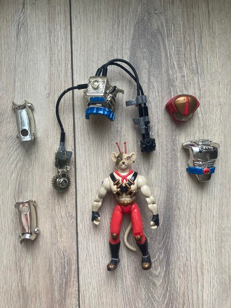 Biker mice biker knight figuur, Verzenden, Gebruikt