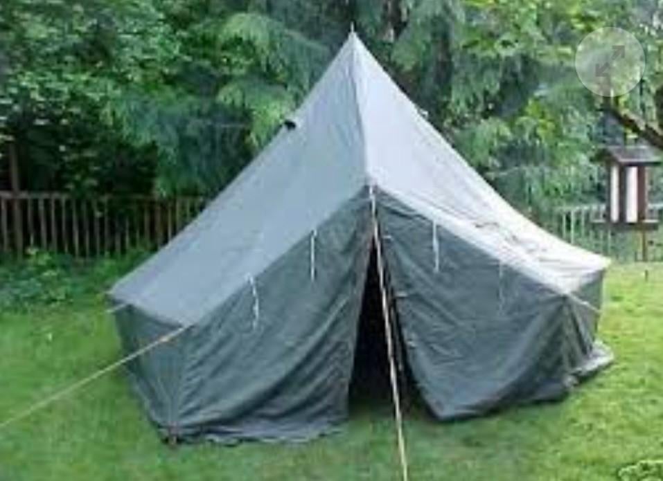 Legertent US Army Ø4m, Ophalen, Zo goed als nieuw, Tot en met 6