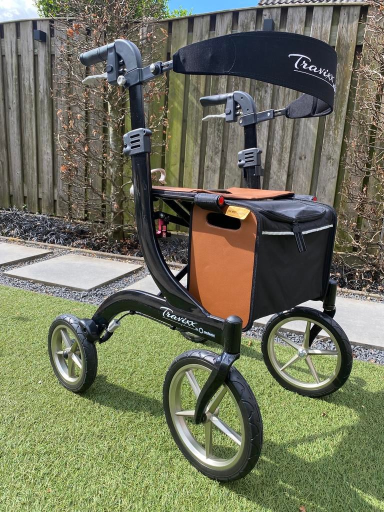 Travixx Traveller medipoint rollator - Topstaat!, Diversen, Rollators, Ophalen, Opvouwbaar, Zo goed als nieuw