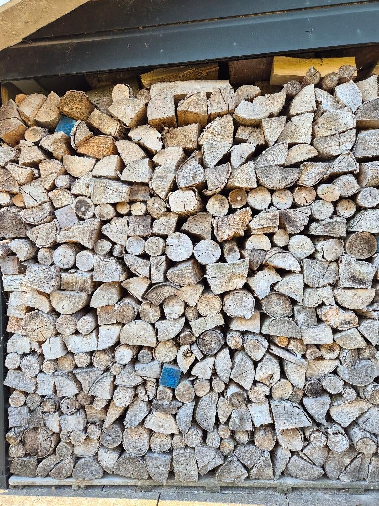 Droog haardhout, Tuin en Terras, Haardhout, 3 tot 6 m³, Ophalen, Overige houtsoorten, Stammen