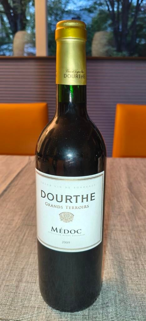Dourthe Grands Terroirs Médoc 2009 Rode Wijn, Verzamelen, Frankrijk, Nieuw, Ophalen of Verzenden, Rode wijn