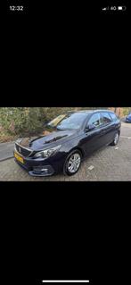 Peugeot 308 l 1.2E-THP l 2018 l PANO l NAP l 14 maanden APK, Auto's, Voorwielaandrijving, Zwart, 1199 cc, Blauw