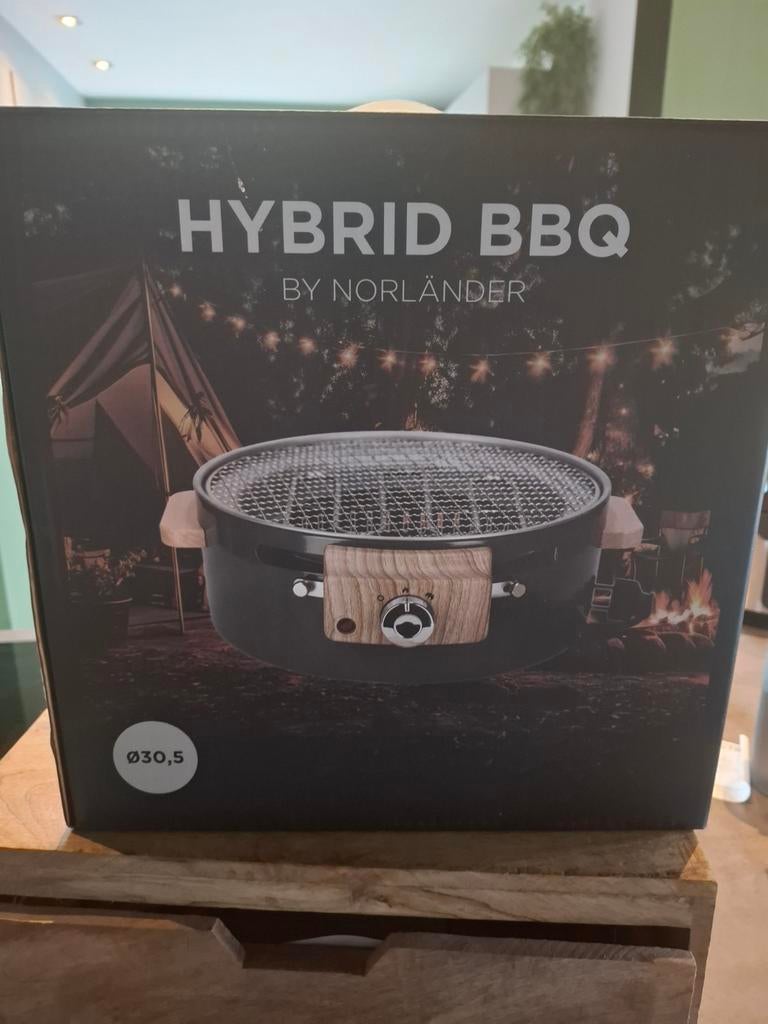 Nieuw in doos: Norländer Hybrid BBQ Ø30,5 cm, Ophalen of Verzenden, Nieuw, Norländer