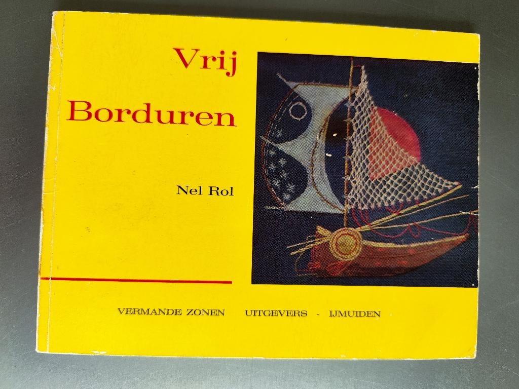 VRIJ BORDUREN  - NEL ROL 1963, Ophalen of Verzenden, Zo goed als nieuw, Handborduren, Patroon